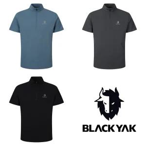 [AK플라자] [블랙야크] 남성 에코 집업 반팔티 1BYZTMU006