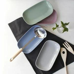 체리하우스 (국산) 파스텔 실리콘 타원접시 (조리도구 받침) - 4color