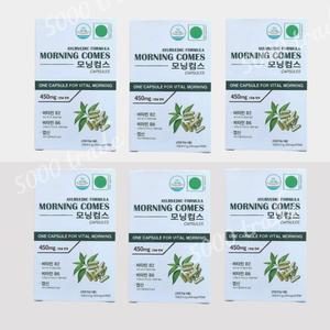 모닝컴스 캡슐 활력 비타민 6박스 (60캡슐)