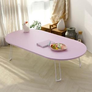 [피커]타원 텔 접이식 좌식테이블 거실테이블 밥상 12060