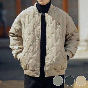 고급스러운다이아 퀄팅 데일리 두줄 경량 보온 깔깔이