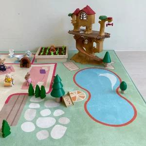 인형의 집 놀이매트