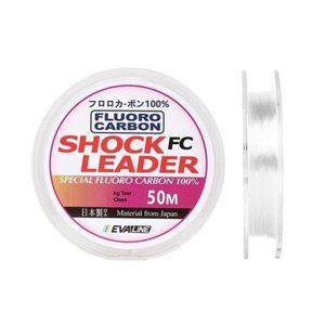 [JHQNQ918_53DF]카본 쇼크리더 낚시 줄 목줄 50m 12lb