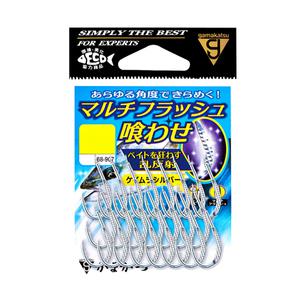 가마가츠 68907 멀티 플래시 쿠와세 케이무라 실버 부시리 방어 대물용 태축바늘