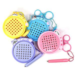 마그네틱펜 키링 자석 구슬 열쇠고리