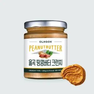 옳곡 땅콩버터 200g 크런치