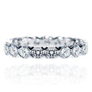 [하나다이아몬드]1부 랩 다이아몬드 14k 18k 풀 이터너티 V프롱 프로포즈 데일리 반지 유니스 HNDLDR044