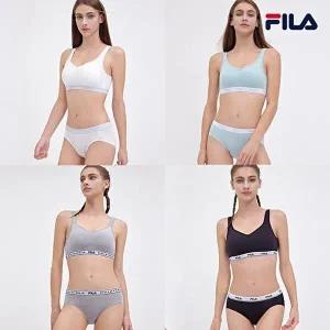 [휠라][FILA] 휠라 후크형 스포츠 브라탑 4세트