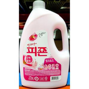 섬유유연제 피죤 2.5L 로즈블라썸 X4 업소용 식자재 급식 대용량