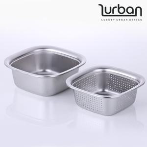 쉬젤 러반 만능 스퀘어볼 2종세트(사각타공볼22cm+사각믹싱볼24cm)