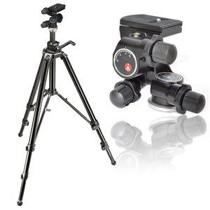 [맨프로토][내일도착보장] 475B 기어식 센터 컬럼 대형 삼각대 + 410 쥬니어 기어헤드 킷