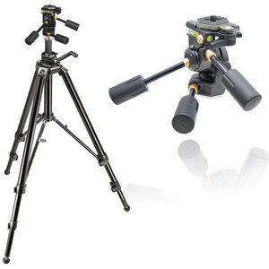 [맨프로토][내일도착보장] 기어식 센터컬럼 대형삼각대 475B + 229 프로 3웨이 헤드킷