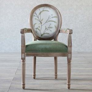 엔틱의자 식탁의자 유럽풍 스카프 의자 클래식