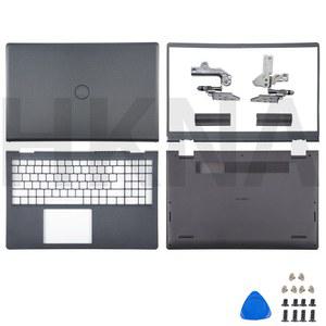Dell Vostro 15 3510 3511 3515 3520 3525 후면 뚜껑 탑 케이스 노트북 LCD 백 커버/전면 베젤/힌지 L & R 블랙