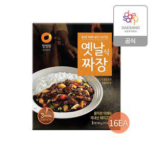 [청정원][본사직영]옛날짜장180g 16개