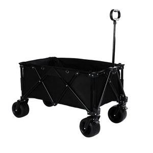산악 캠핑 카트 접이식 카키 5인치 왜건 필드 하중 대용량 로프 상자 등짐