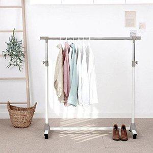 [셀러허브 1][HY66FL7L_56]스탠드 철제행거 옷걸이 옷선반 웜그레이