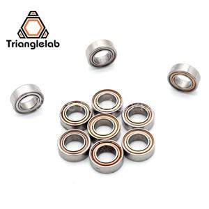미니어처 베어링 Trianglelab 3D 프린터 부품 MR95ZZ 깊은 홈 볼 5x9x3mm 10 개
