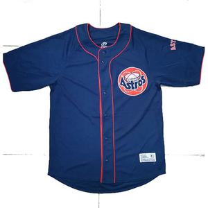 미국 레트로 야구 리그 와이드 카디건 자수 메시 속건 유니폼 남녀 힙합