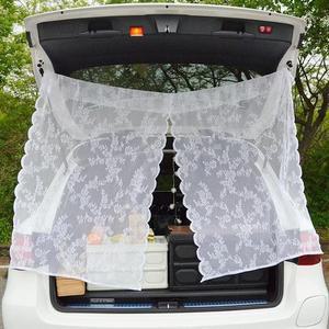 [LFJ7O047_56]캠핑 차크닉커튼 트렁크커튼 레이스