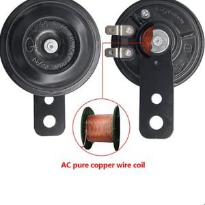 휘슬혼 새로운 12 48 60 72V 오토바이 전기 경적 자동차 시끄러운 휘파람 스피커 모터 자전거 먼지 핏 스쿠