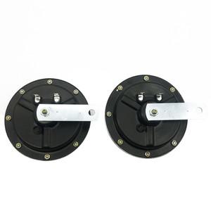 휘슬혼 범용 방수 오토바이 자동차 전기 슈퍼 혼 디스크 스피커 후진 경적 12V 하이 로우 개