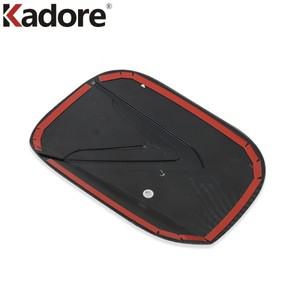 팰리세이드 사이드 가스 캡 연료 탱크 커버 트림 스티커 현대 팰리세이드 2020 장식 프레임 액세서리 ABS