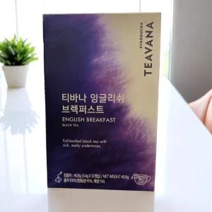 스타벅스 잉글리쉬 브렉퍼스트 홍차 12개입 1박스 티바나