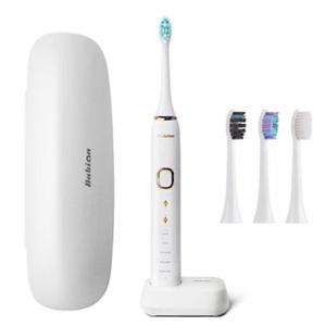 바비온 퍼펙트케어 플라그 제거 음파 전동칫솔 세트_화이트