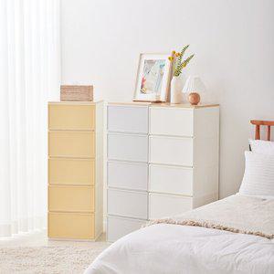 씨밀렉스 쌓아서 조합하는 래폴드 서랍장 400(L)_5단