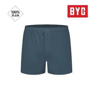 BYC 남성 순면 1매입 단색 남팬티 트렁크팬티 니트면 MCF2333