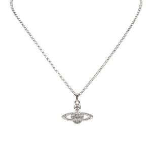 비비안 웨스트우드 미니 바스 릴리프 펜던트 실버 건 메탈 63020086 S108