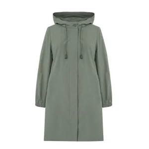 크로커다일 레이디후드 일체형 A라인 롱 코트 CLDSCT105 684408