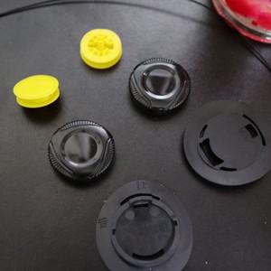 1쌍 회전 금속 와이어 자동 버클 로프 운동화 신발 끈 어린이성인용 넥타이 없음