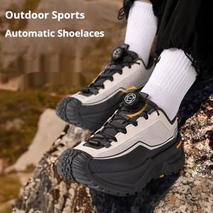 넥타이가없는 자동 신발 끈 쉬운 설치 회전 버클 두꺼운 로프 야외 운동화 액세서리
