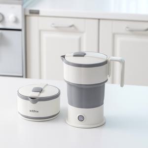 하츠 접이식 휴대용 전기포트 여행용 캠핑용 CKT-600TS