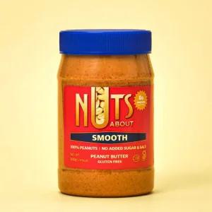 땅콩100% 넛츠어바웃 무첨가 땅콩버터 스무스 500g 무가당 무염