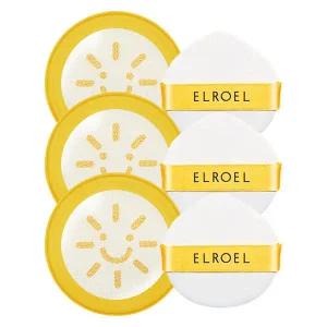 엘로엘 팡팡 빅 선쿠션 S8 2024 시즌8 스마일 썬쿠션 리필 25g 3개