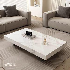 대형 대리석 테이블 거실 소파 식탁 베니스 설산