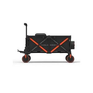 웨건 전동웨건 카트 캠핑 WISELD GT3스탠다드 테이블 LED 블랙 전기