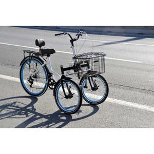 역삼륜 자전거 바구니 안전 팻바이크 야채바구니 세발 그린 반려견 여성용