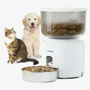 잼피 고양이 강아지 자동 급식기 3L 사료 반려견 애견 반려동물 애완견 식기