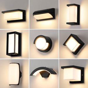 전원주택 울타리 카페 백색광 마당 난간등 소형 잔디등 야외 대문 외등 A타입 외부등