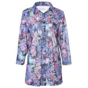 [갤러리아] 플라워패턴 여름 롱 블라우스 RF6-GB460