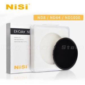 NISI ND1000 조광기 ND64 ND8 49 52 55 58 72 67MM 77MM 82MM 중간 회색 밀도 미러 ND 카메라 렌즈 필터 마이크로 SLR
