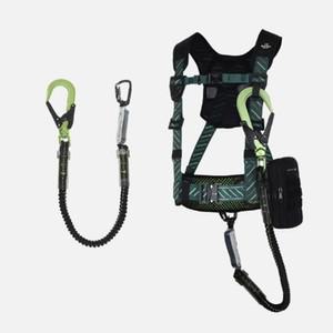 건축현장 초고강력 통기성 상체식 싱글 안전벨트 공사장 보호 외벽작업
