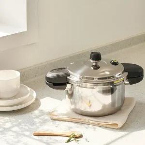 PN풍년 하이클래드 뉴파이브 IH 통5중 압력밥솥 인덕션겸용 국산 압력솥 5중 안전장치 