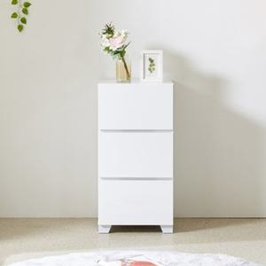 슬림형 3단서랍장 협탁 40cm P0000RIY