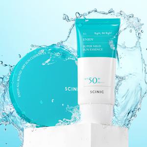 싸이닉 엔조이 슈퍼 마일드 선 에센스 50ml+선쿠션EX 25g