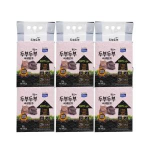 두부두부 극세입자 복숭아 7L x6개 고양이모래